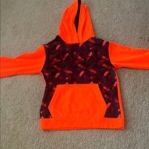Kids Bright Orange Hoodie